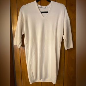 Uniqlo x Lemaire limited edition white tunic/dress